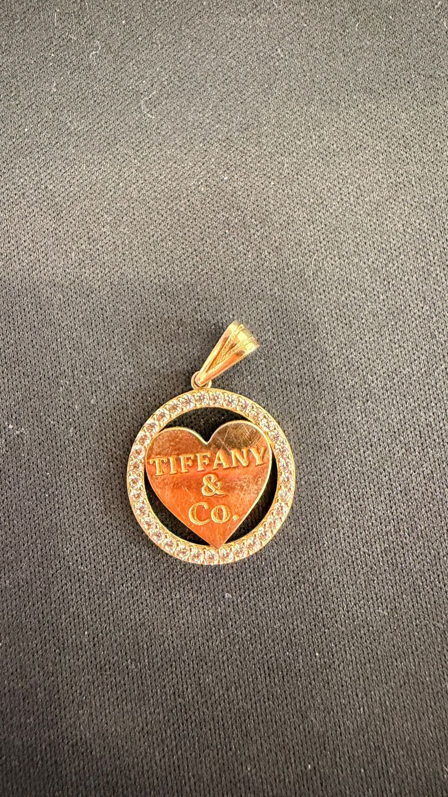 DIJE TIFFANY CON PIEDRA 2.2GR